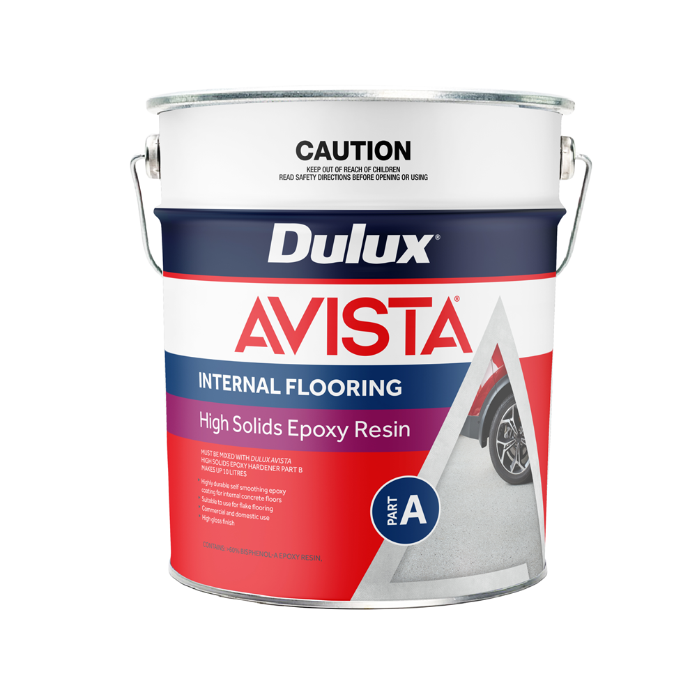 Dulux Avista Internal Flooring High Solids Epoxy Resin Part A 6L_V4